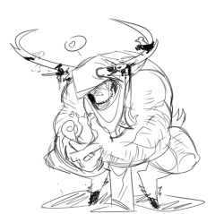 chesschirebacon:  Todays’s stream was all about deer dad