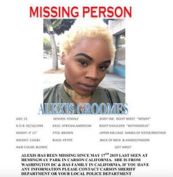 thisiscaucasian:  a classmate’s cousin has gone missing. please, please spread this information // see more photos of alexis groomes here