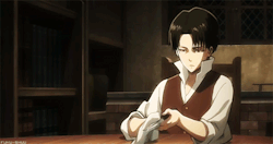  Levi in the A Choice with No Regrets OVA (Part 1)  I was tempted to speed this up