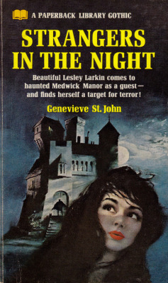 Strangers In The Night, by Genevieve St. John (Paperback Library, 1977).From a second-hand bookstore in New York.