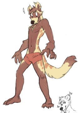 Redesigning ritts&rsquo; fursona to look a little more like a marbled polecat
