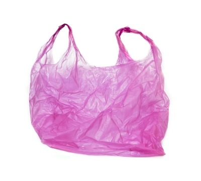 Plastic bag dresses