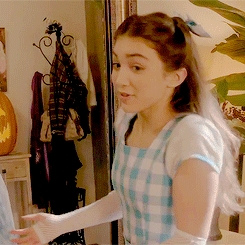 helgarooney:  rowan’s dorothy outfit in the invisible sister trailer   futurestar