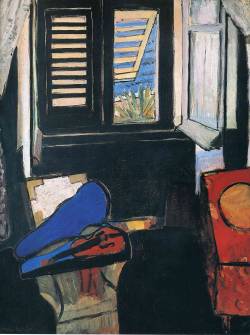 expressionism-art:Interior with a Violin by Henri Matisse