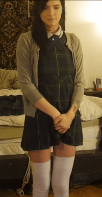 theruleset:  honeyblxxd:  Anticipation Gif made by @theruleset  Jinx looking cute and nervous in the B.A.D. uniform. You’ll see what she was nervous about tonight.