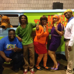 cosplayingwhileblack:    Before we enter the new year, here’s a top 10 of the pics on the blog this year. (Ranked in order of most notes)   1. Characters: Shaggy,Velma,Daphne, &amp; Fred Series: Scooby Doo Cosplayers: Unknown Photographer: Unknown 2.