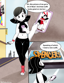 blushmallet:  angeliccmadness:  well this was fun to do a short fan comic of http://blushmallet.tumblr.com/  I know it not that much but I try &lt;XD  Editor http://kaixxxcorner.tumblr.com/  page 1&amp;2  Editor Page 3&amp;4 my GF   ;__; week made!