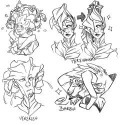 styliferous:it’s too much fun drawing gw2 characters…. save me