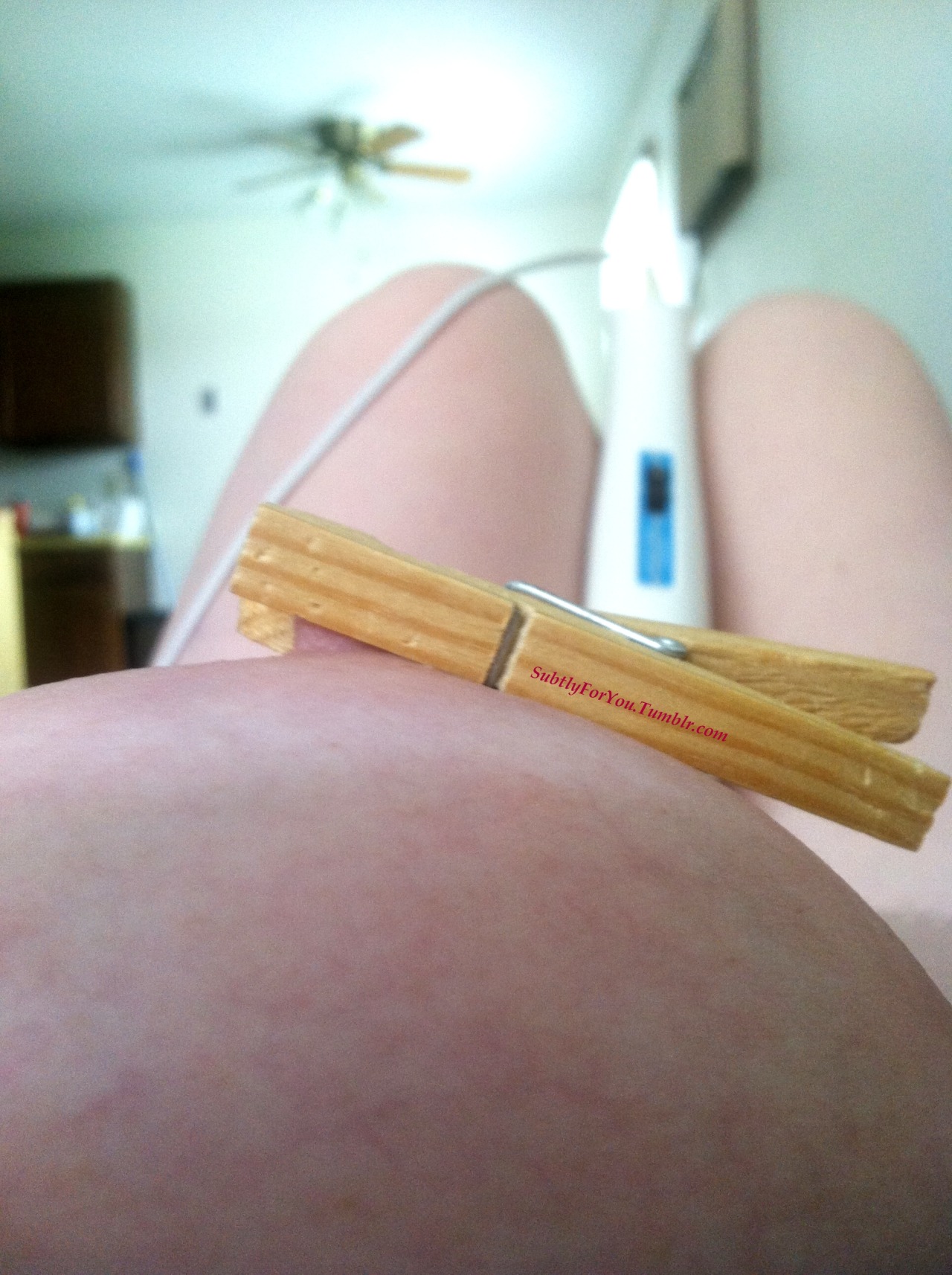 Using Clothespins For Orgasm 92