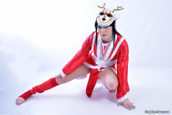 New set up on cosplay-mate.comÂ Akali Blood Moon skin from league of legend :)