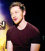 pangeasplits:  oh-shitnice-deactivated20140728:  James McAvoy   lip licking, request by linoda  #who allowed you 