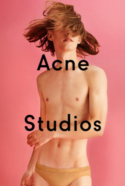 strapazzolli:  Acne Studios Underwear Collection. 