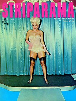 Baby Doll appears on the cover of ‘STRIPARAMA&rsquo;  #9 (Vol.2 - No.9) magazine; published in 1966.. She&rsquo;s photographed dancing on stage at Zorita&rsquo;s Show Bar in Miami, Florida..