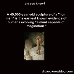 dumbledoreismyhubby: wellmanicuredman:  did-you-kno: Source let the record show that the first humans capable of imagination immediately invented furries   This is upsetting  
