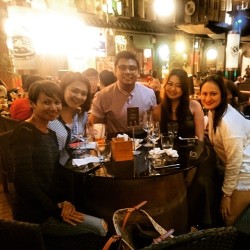 Nightout with #awesome ladies #wine #pizza #pasta #cheese  (at Wine Connection Bar &amp; Bistro - Cuppage Terrace)