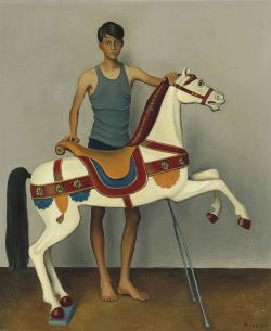 jihelle:   Ricco (Erich Wassmer), Le cheval de bois, 1954  