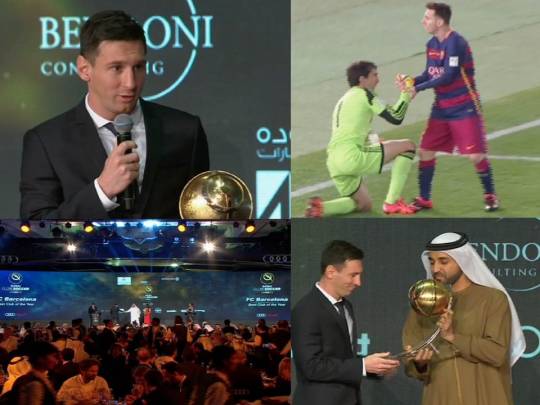 Messi: Globe's Best Footballer
