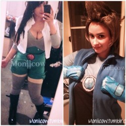 moniicow:  So I can do both quite well :’) “he’s going to the future to French kiss himself” #bethtezuka #chriskirman #bravestwarriors #cartoonhangover #cosplay #handmade #Armageddon #melbourne #costume #thighhigh
