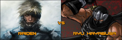 factpile:  Raiden Vs Ryu HayabusaSuggested by Amm0vamp1r3  For this fight we have Raiden (Metal Gear) facing off against Ryu…View Post  Damn. That’s a tough fight to call.