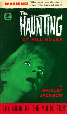 The Haunting Of Hill House, by Shirley Jackson (Four Square, 1963).From ebay.