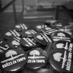 xicanasol:  @RaicesTampa buttons ready to be distributed at #SOAWATCH. Shut down #SOA  I want some. Where can I get some?