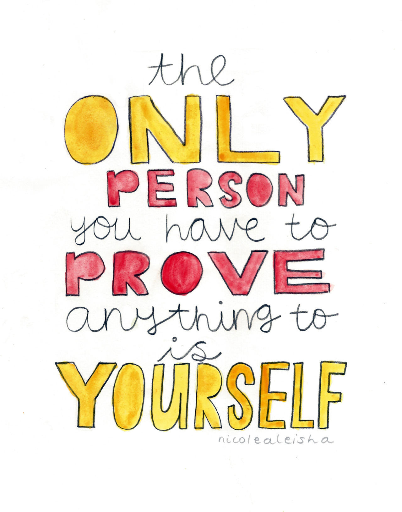 Prove yourself