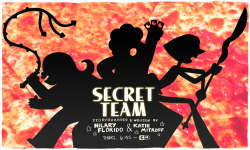 TOMORROW! From Storyboard Artist Katie Mitroff:  BOOM!!!! It’s SECRET TEAM! The very first episode boarded by the incredible Hilary Florido and myself! It’s been ages since we first started on the show… I’m so excited for you all to finally see