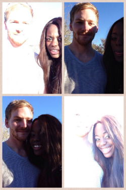 tastefullyoffensive:  &ldquo;The hardest part of being in a biracial relationship is taking a picture together.&rdquo; [whatthecaptcha] 