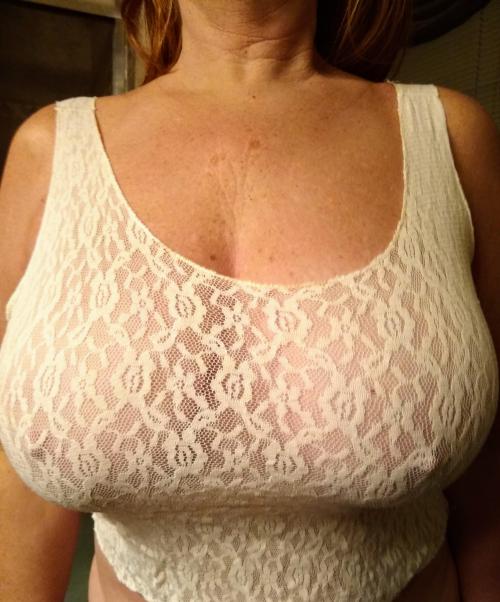 babes-in-shirts: My wife wore this during the football game to turn my attention to her. Do you think it worked?