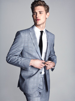 maninpink:  Paddy Mitchell in Hugo Boss by Christian Oita for GQ Style UK, Summer 2013