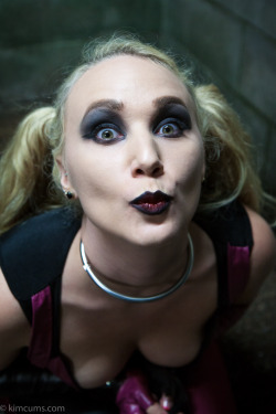 kimcums:  Cosplaying Harley really brings out my inner insanity.