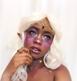 pixelghosts: loving-lovely-allua:   pixelghosts:   space princess 💫  I did some galaxy makeup for Allura and while I was having issues, I think it turned out real nice!   Hi, this is beautiful and I’m crying. Thank you   THANK U OMG 