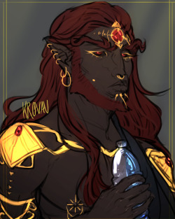   A patron requested ✨ sexy rehydrated Ganondorf ✨ How could I say no?http://patreon.com/krovav   