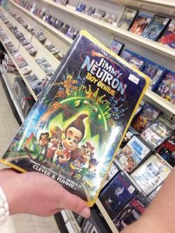terezi-pie-rope:   ivyaura:  leggo-my-eggos:  ilurk83:  britney2007spears:  joebarborak:  thepurdypurdy:  THIS PHOTO WAS TAKEN LAST WEEK AT MY LOCAL KMART. YES, THAT IS A SEALED VHS TAPE OF JIMMY NEUTRON THE MOVIE, IN 2014, AT KMART, SITTING NEXT TO DVDS