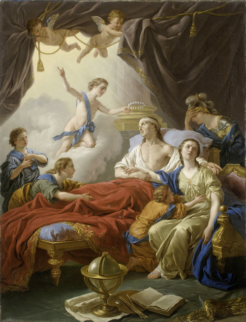 Tea at Trianon: Allegory of the Death of Louis the Dauphin, Son of Louis XV