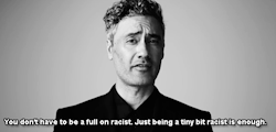 profeminist: nerdsagainstfandomracism:   Taika Waititi speaks out against racism   Taiki Waititi, director of What We Do In The Shadows, Hunt for the Wilderpeople, and the upcoming Thor: Ragnarok 