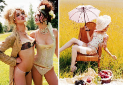 Fashion Production Ellen von Unwerth. Check out the shop too: https://www.etsy.com/shop/MissStoryFineArts Coupon code TUMBLRTIME equals 18% off your whole order 