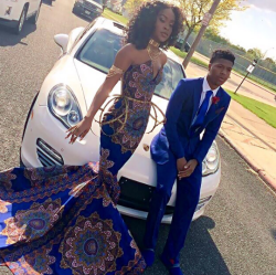 unthrifty&ndash;loveliness: fetchyourexcellence:   this-is-life-actually:  This teen slayed a prom dress made from an African fabric that her teacher called ‘tacky’ When her white teacher told her that an Ankara-print gown wasn’t suitable for prom,