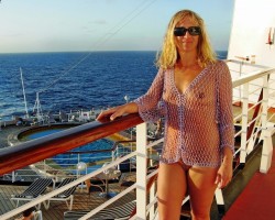 beachdancer:  Almost nude on the cruise ship   Perfection!!!Cruise Ship Nudity!!!!Please share your nude cruise pictures with me!!!
