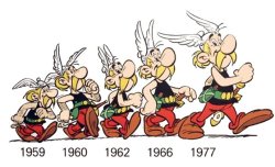 9emeart:  Asterix vieillitUderzo