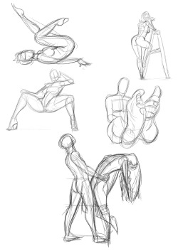 soulman1:  More warmup sketches, based from referenced pictures. 