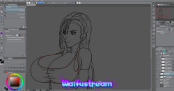 waifustream: Screenshot Saturday #1 Working on the ‘secret’ project… 