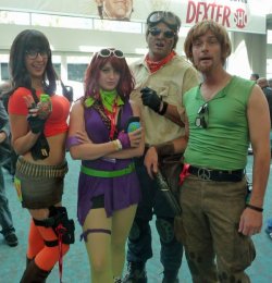 caspertheprince:  splintercellconviction:  dorkly:  Post-Apocalyptic Scooby Doo Gang “And I would’ve gotten away with the nuclear war too, if not for you meddling kids!”  I was about to make a joke about the fact that Scooby isn’t present until