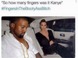 Kayne should just take this anal platform to be a pioneer for all the straight dudes asking for ass play.  🍑#knowafew #kaynewest #roasted #amberrose