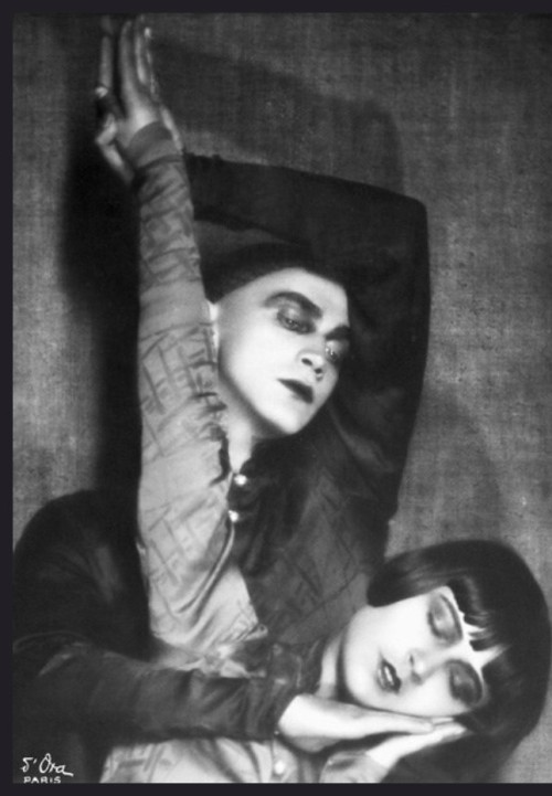 Harald Kreutzberg &amp; Yvonne Georgi by Madame D’Ora, 1925https://painted-face.com/