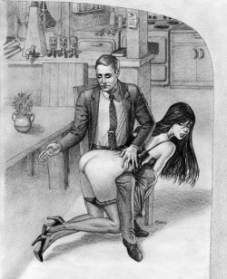 spanking-art:  Art by Brian Tarsis