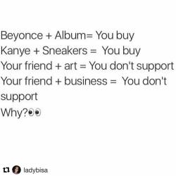 #Repost @ladybisa ・・・ #Repost @thatdaringchick_ ・・・ Why not?! This mindset will not harm the business you&rsquo;re not supporting but it harms YOU! Guess what? As many IG followers as I have I still actually order things and PAY for them!