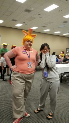 fadetouchedcadash:  Burgerpants at the Saturday for Momocon. It was a ton of fun! If you’re in this pics go ahead and message me so I can tag you in it.