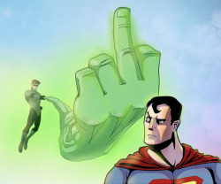superheroes-or-whatever:  Hal and Kal by *Flick-the-Thief