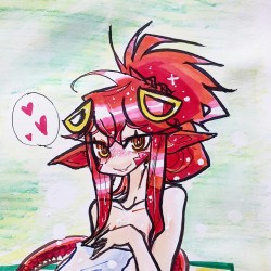 gynoidherring:  Commission for mr.Greg  Monster Musume - Miia♡♡♡♡ Thankyou so much my commission!!!   Nice work GynoidHerring. gonna reblog this now.